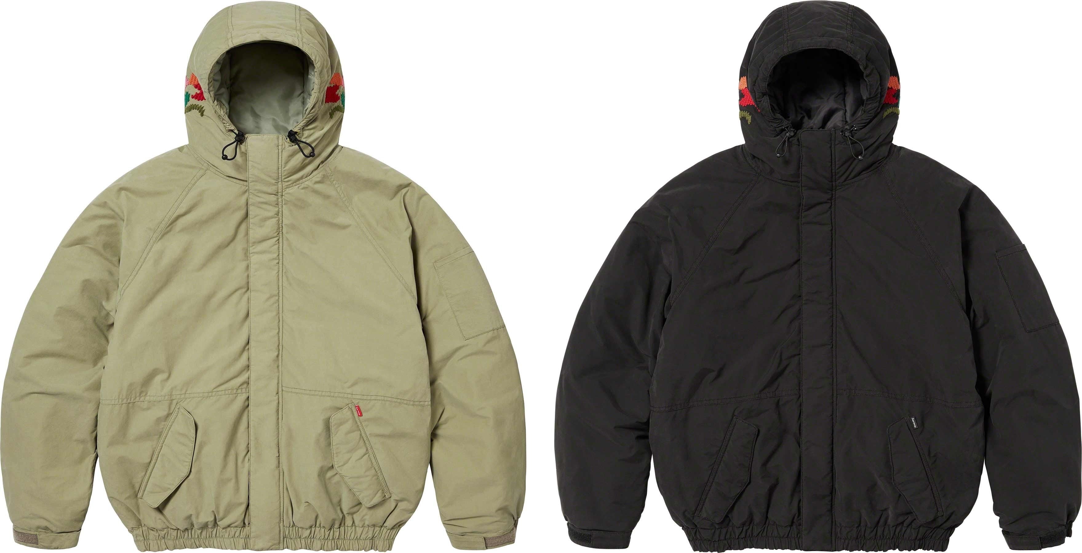 Needlepoint Hooded Jacket